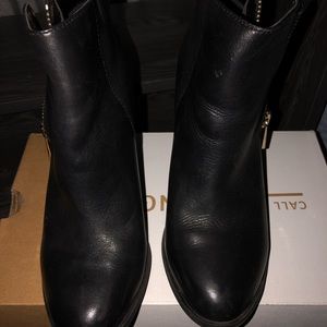 Aldo Black Ankle Boots
